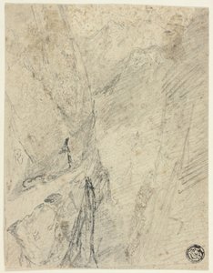 Mountain Gorge by John Sell Cotman