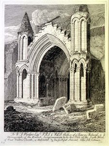 The South Porch of West Walton Church, plate 33 from 