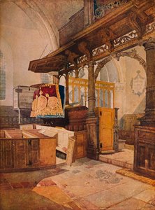 Trentham Church by John Sell Cotman