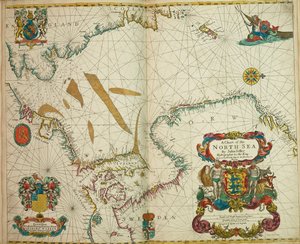 A chart of the North Sea
