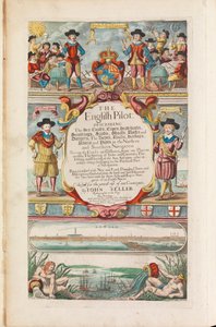 The English Pilot the First Book: Describing the Northern Navigation, c.1671 by John Seller