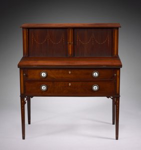Tambour Desk by John Seymour