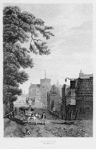 Highgate, London, 1814 by John Shury