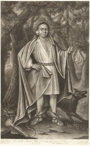 Ho Nee Yeath Taw No Row, King of the Generethgarick by John Simon after John Verelst