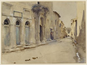 A Street in Spain by John Singer Sargent