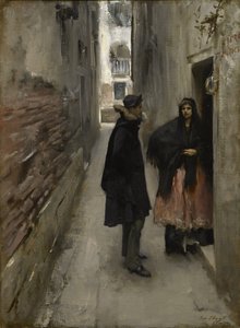A Street in Venice by John Singer Sargent
