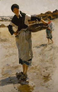 Breton Woman with a Basket