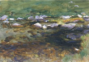 Brook and Meadow by John Singer Sargent