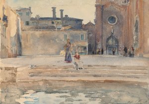Campo dei Frari, Venice, c. 1880 by John Singer Sargent