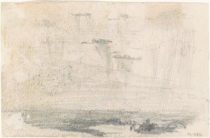 Clouds [verso] by John Singer Sargent