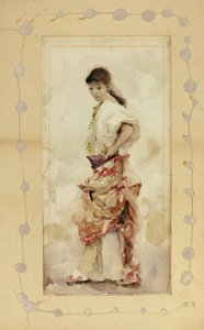 Girl in Spanish Costume, before 1880 by John Singer Sargent