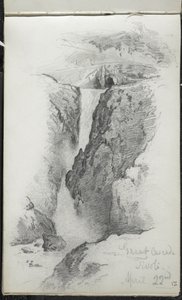 Great Cascade, Tivoli, Italy by John Singer Sargent