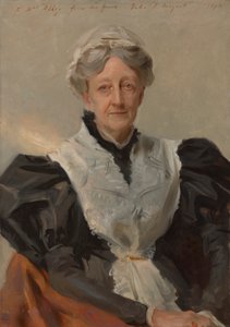 Mary Eliza Mead (née Mary Eliza Scribner, 1822) by John Singer Sargent