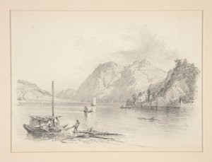Mountain Lake by John Singer Sargent