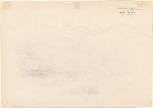 Mountains by John Singer Sargent