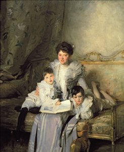Mrs Knowles and Her Children