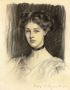 Portrait of Eva Katherine Balfour, Later Lady Buxton by John Singer Sargent
