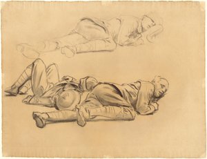 Studies for Gassed, 1918-1919
