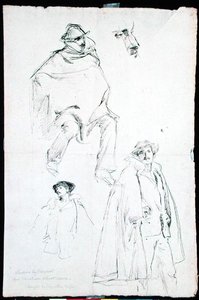 Study for a Venetian Street Scene