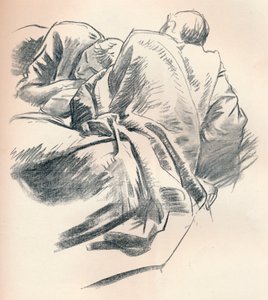 Study of Drapery, c1916 by John Singer Sargent