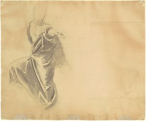 Study of Drapery by John Singer Sargent
