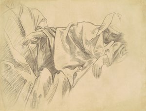 Study of the Crucifixion for Fifteen Mysteries of the Rosary by John Singer Sargent