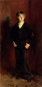 The late Major E.C. Harrison as a boy by John Singer Sargent
