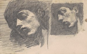 Two Heads by John Singer Sargent