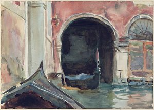 Venetian Canal by John Singer Sargent