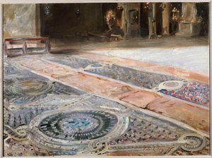 Venetian Interior by John Singer Sargent