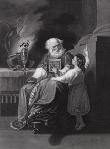 Samuel before Eli by John Singleton (after) Copley