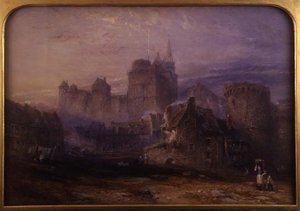 The Chateau de la Tremoille, Vitre by John Skinner Prout
