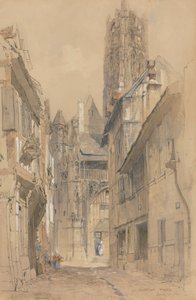 The Church of St. Laurent by John Skinner Prout