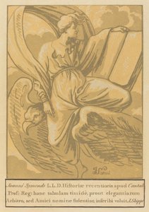 Saint John the Evangelist by John Skippe after Parmigianino