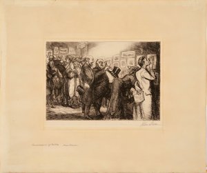 Connoisseur Of Prints by John French Sloan