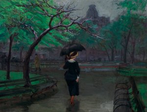 Spring Rain, New York