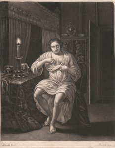 Woman Undressing