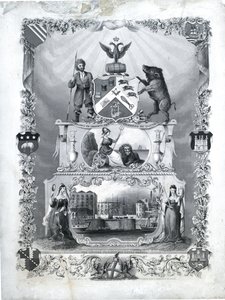 The United Society of Brush Makers, c.1840 by John & Son Shury