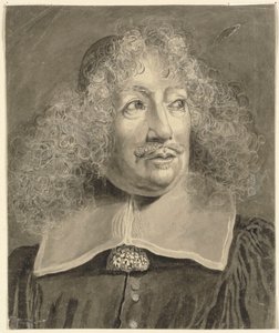 Head and Shoulder Portrait of a Man, Copied from a Seventeenth-Century Print by John Sparrow