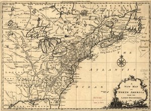 A New Map of North America from the Latest Discoveries