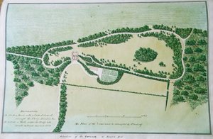 Situation of the Cottage at Boarn Hill by John Spyers