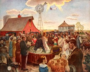 Baptism in Kansas, Book Plate