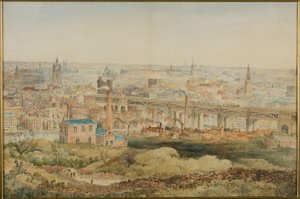 Newcastle upon Tyne from Windmill Hills, Gateshead