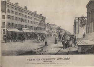 View of Chestnut Street, Philadelphia