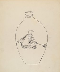 Flask, c. 1939 by John Tarantino