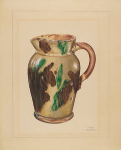 Pitcher, c. 1936