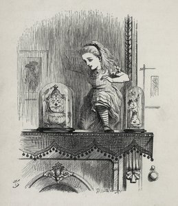 Alice Traversing the Mirror - In 