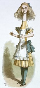 Alice with a Long Neck by John Tenniel