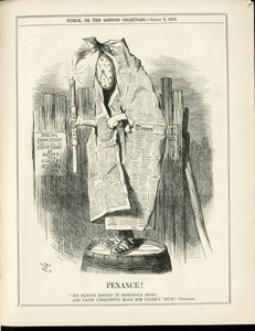 Illustration of John Tenniel in Punch