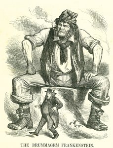 The Brummagem Frankenstein: Reform of Parliament by John Tenniel